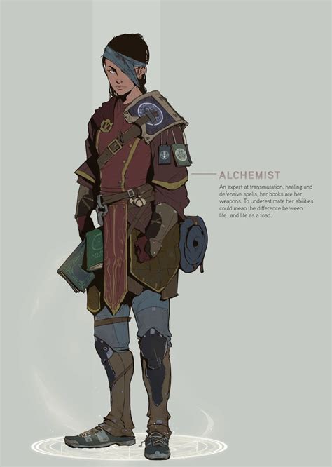 Artstation Alchemist Damian Audino Fantasy Character Design