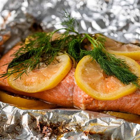 Grilled Salmon In Foil Video Kevin Is Cooking