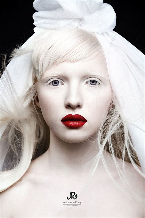 The Gorgeous Russian Albino Model Nastya Kiki Zhidkova Kumarov Is