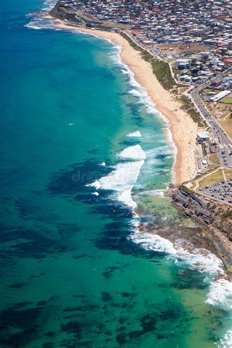 Merewether Aerial View Newcastle Nsw Australia Stock Photo Image Of