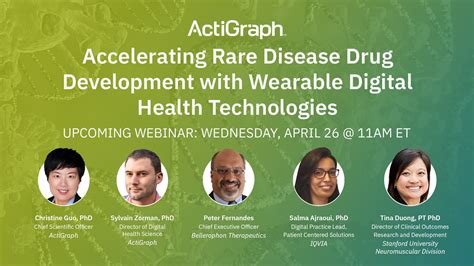 Accelerating Rare Disease Drug Development With Wearable Dhts