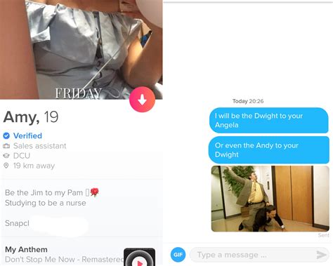 Tinder has changed the dating world, but it's not the only option. Gifs are really helpful : Tinder