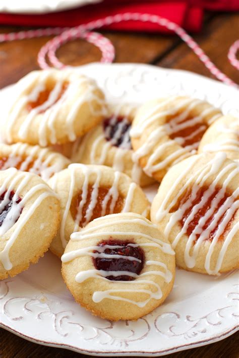 Apricot Raspberry Thumbprint Cookies Recipe Little Spice Jar