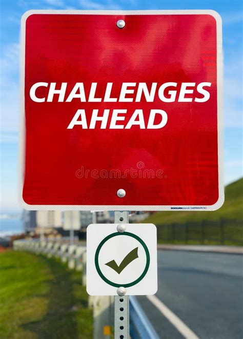 Challenges Sign Stock Image Image Of Directing Metal 5140179