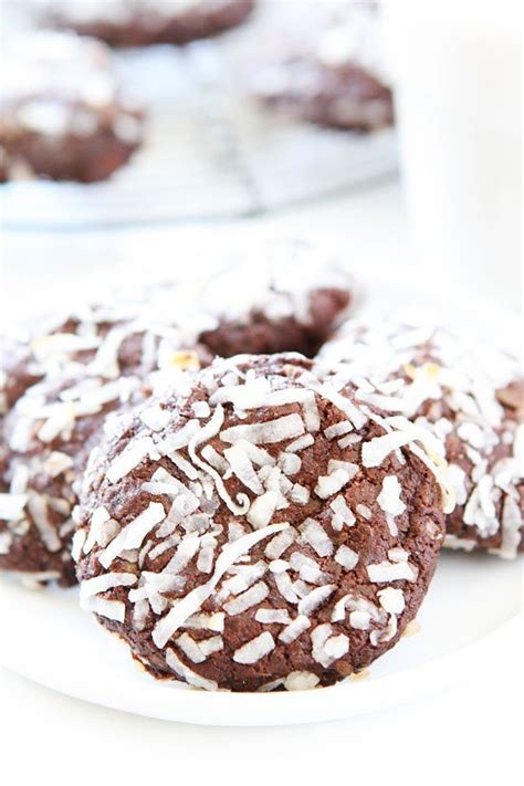 Vegan Chocolate Coconut Cookies Two Peas And Their Pod