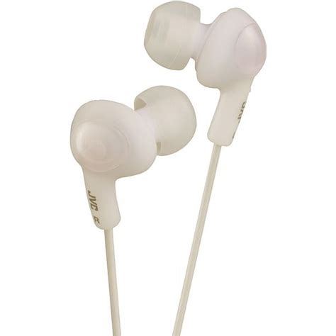 Jvc Hafx5w Gumy Plus Inner Ear Earbuds White