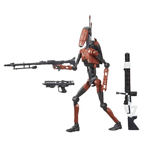 Star Wars The Black Series Heavy Battle Droid Action Figures Toys And Games