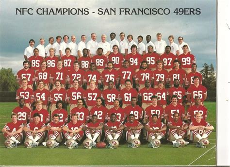 1984 San Francisco 49ers San Francisco 49ers San Francisco 49ers
