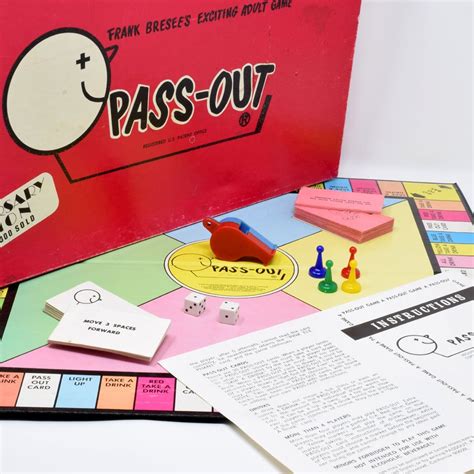 Pass Out Game Anniversary Edition Etsy