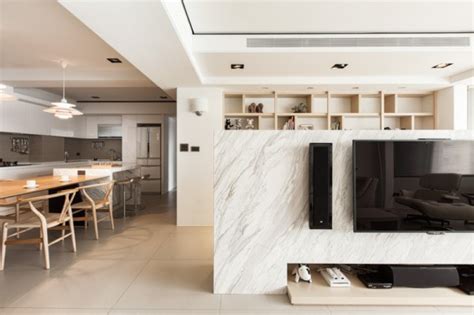 Here are some great living room tv wall design ideas that can help you tie the room together with the theme of your house! Light and Dark Apartment Design Inspiration