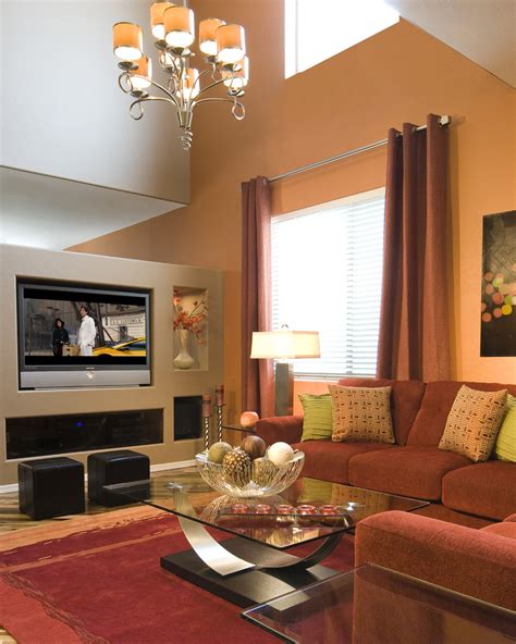 30 Living Room Design Ideas With Tv Set On Wall Decoration Love