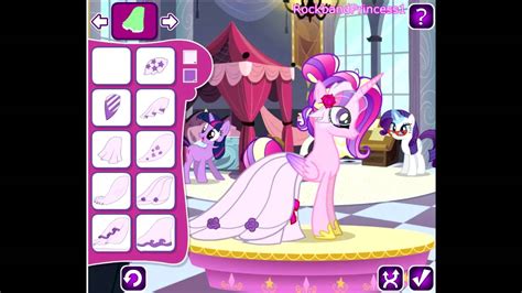 My Little Pony Dress Up Games My Little Pony Girls Games Youtube
