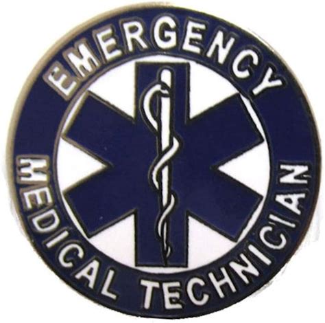 Emt Emergency Medical Technician Small Pin Novelty