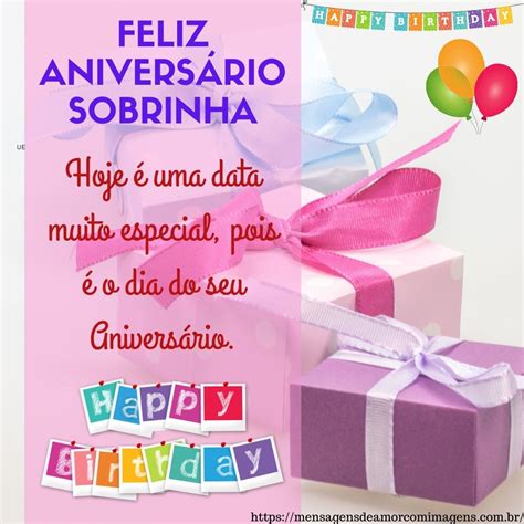 Feliz Aniversário E Parabéns Para Sobrinha Mensagem De Aniversario