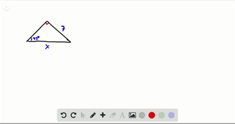 The last part of the exercise consists of problems that can be pictured using the right angle triangle. Right Triangles and Trigonometry | Geometry A Com…