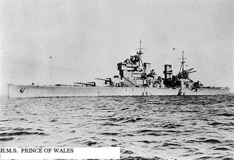 Hms prince of wales and hms repulse: Wreck of HMS Prince of Wales.