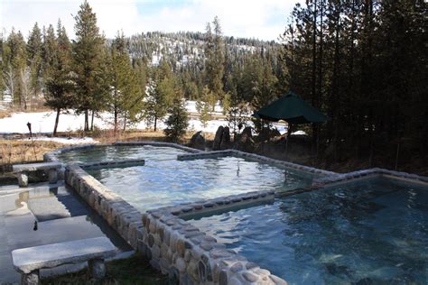 Soaking In Idaho Gold Fork Hot Springs 100 Days And Nights