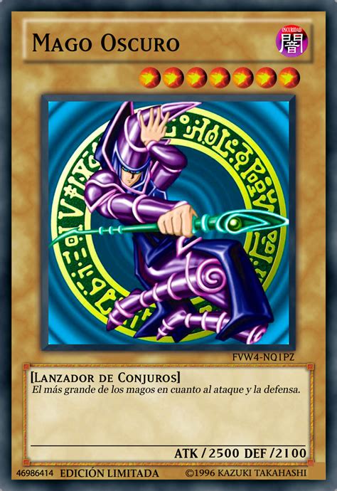 Cartas Yu Gi Oh Para Imprimir Mago Oscuro