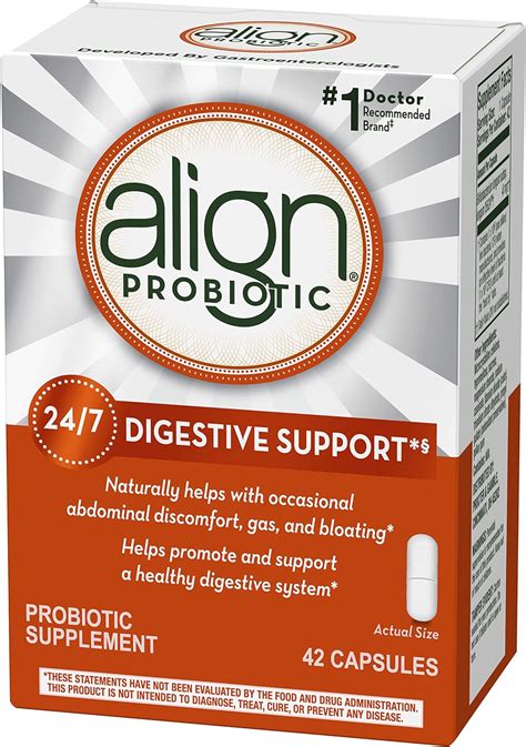 Align Daily Probiotic Supplement Probiotics Supplement 42 Capsules