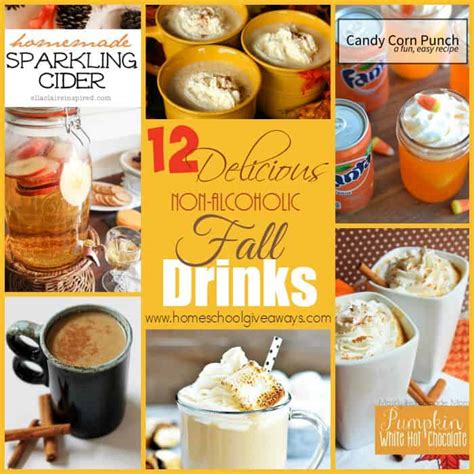12 Delicious Non Alcoholic Fall Drinks