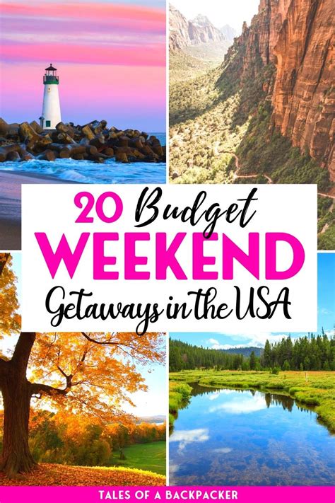 The Best Cheap Weekend Getaways For Couples In The Usa In 2021 Weekend Getaways For Couples
