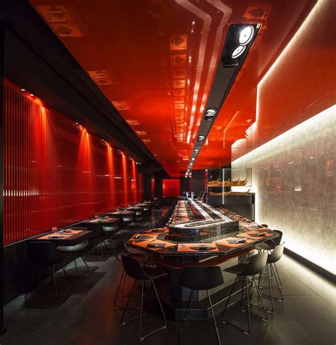 gallery of sushi bar designs 10 restaurant interiors around the world 7 restaurantdesign