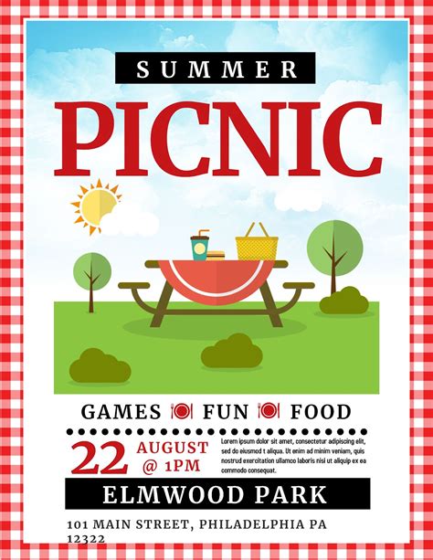 Perfect Picnic Invitation Designs For Your Summertime Picnic Parties