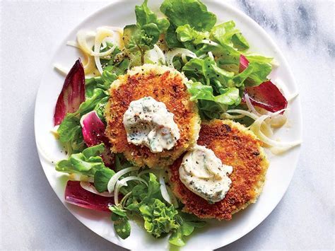 But, the right choice of sauce or dip is very essential to enjoy them. Crab Cakes with Spicy Rémoulade | Condiment recipes, Cooking light recipes, Crab cakes