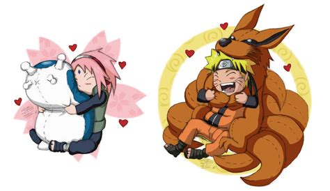Naruto And Sakura Peluches Hugs Colored Sketch By Bollybauf Chan On Deviantart