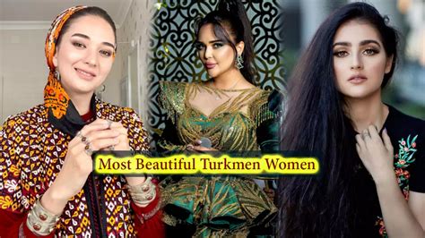 Top Most Beautiful Turkmen Women Turkmenistan Actresses Model