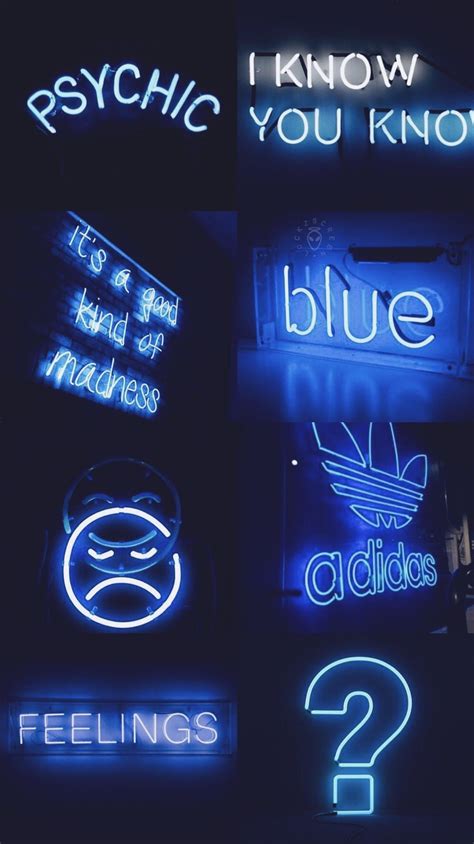 People interested in neon black and white aesthetic also searched for. Aesthetic Neon Blue Wallpapers - Wallpaper Cave