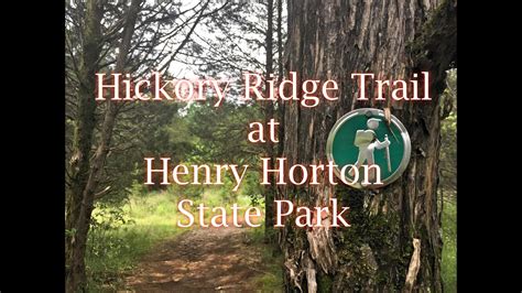 Hickory Ridge Trail Horton Park Youtube