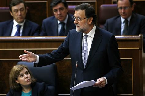 09042014 Madrid España El Presidente Del Gobierno Mariano Rajoy En