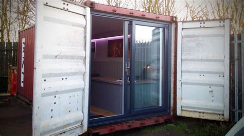 Shipping Container Conversion Using Upcycled Steel 20ft Used Container
