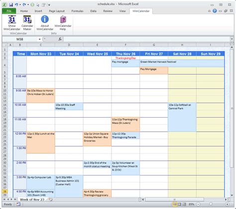 Calendar Maker And Calendar Creator For Word And Excel