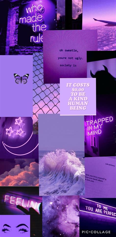 Maybe you would like to learn more about one of these? Purple Aesthetic Wallpaper Collage / Pin On Bsbs : Pink ...