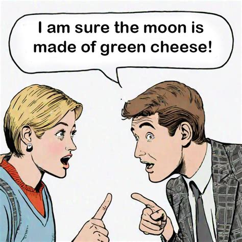The Moon Is Made Of Green Cheese Why Is It So Difficult To Have
