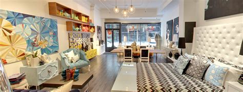 Sliding doors and cord cutouts make for chic media consoles. Modern Furniture Store In NYC