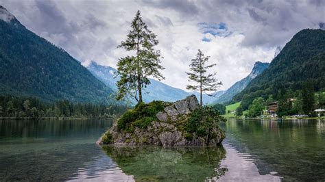 Lake Hintersee Lake Hintersee Berchtesgadener Land Landscape