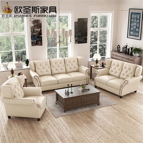 Latest Sofa Set Designs 6 Seater American Style Chesterfield New