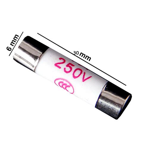 Ceramic Fuse 30mm 0 5a 250v Cegroup