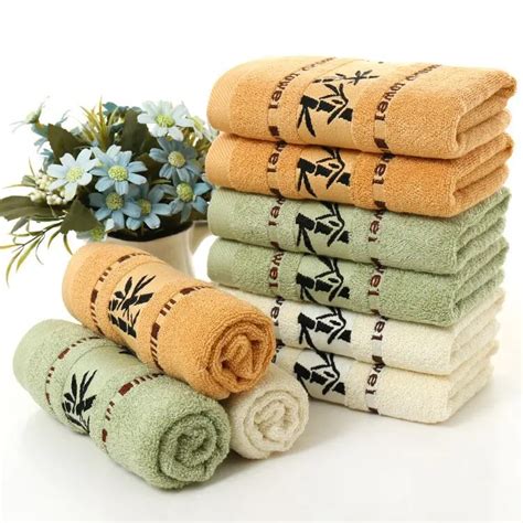 Wholesale Absorbent Bamboo Towel Sets In T Box With Nice Quality