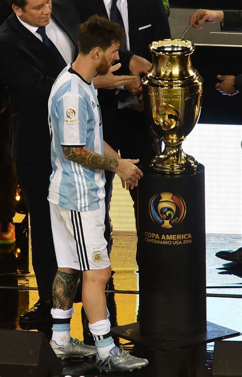 Copa America Final Lionel Messi In Tears After Copa America