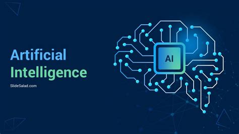 Artificial Intelligence Mind Map Powerpoint Slide Ppt Templates