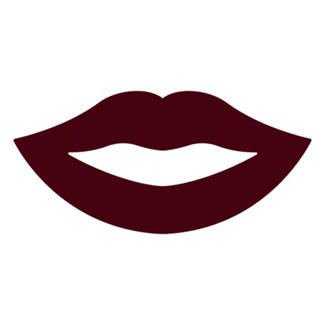 Lips Smile Silhouette Transparent Png And Svg Vector File