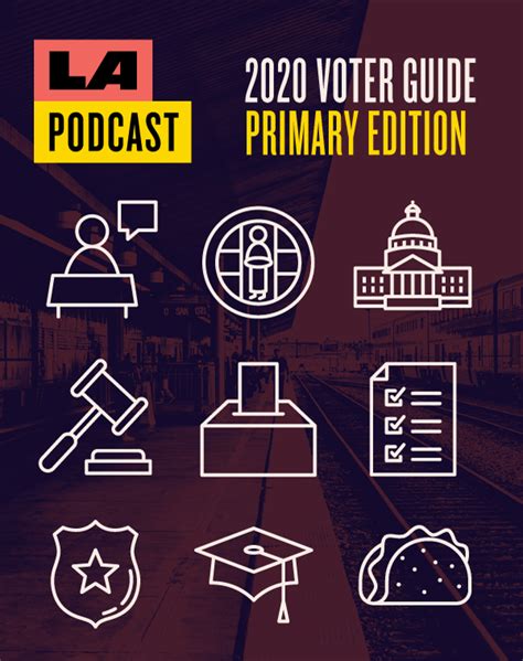 La Podcast Voter Guide Primary Edition Blog Posts La Podcast