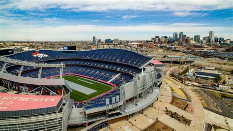 Maybe you would like to learn more about one of these? Aerial Drone Photos of Mile High Stadium - Denver Broncos