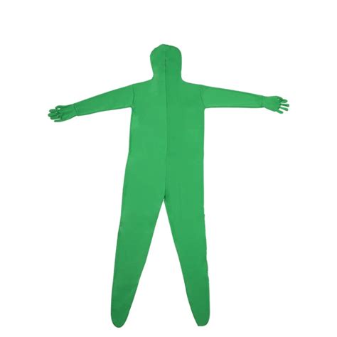 Photo Stretchy Body Green Screen Suit Video Chroma Key Tight Suit Size