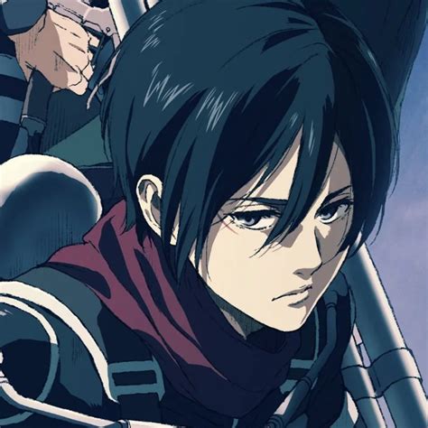 Aot is without a doubt one eren, mikasa, and armin are the real stars of the show, but attack on titan has a great lineup of secondary characters that really add depth to the. mikasa season 4 | Tumblr