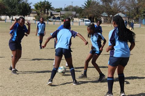 Girl Learners In Polokwane Show Talent In Soccer Match Review